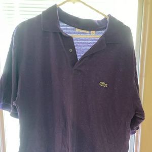Men’s size XXL purple Lacoste polo